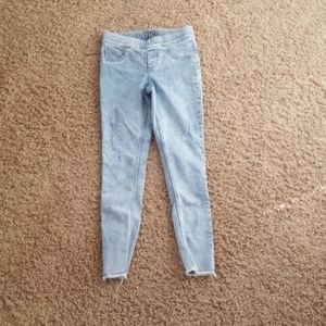 Girls Skinny Lightwash Jeans
